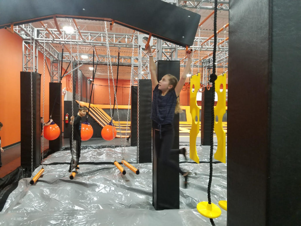 AirTime Trampoline Techno Warrior Course